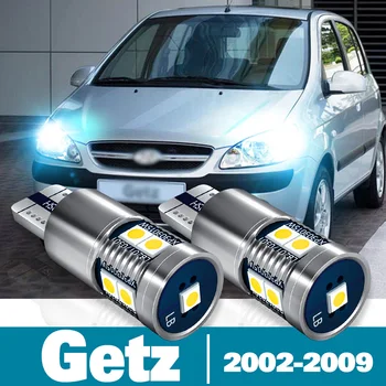 2 adet LED park lambası Hyundai Getz Aksesuarları 2002 2003 2004 2005 2006 2007 2008 2009 Gümrükleme Lambası