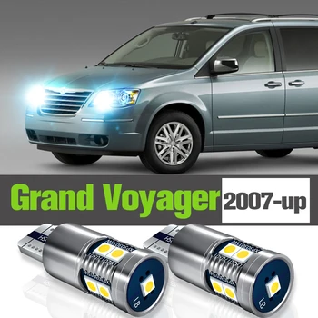 2x LED park lambası Aksesuarları Gümrükleme Lambası Chrysler Grand Voyager İçin 2007 2008 2009 2010