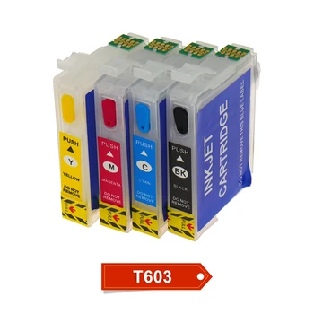 4 Renk 603XL 603 T603 Mürekkep Kartuşu İçin ARC Çip İle Epson 603XL Epson Expression XP-2100 XP-2105 XP - 3100 XP-3105 Yazıcı