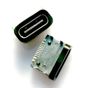 5 Adet TİP C 16Pin Su Geçirmez Kadın USB Jack Dock Su Geçirmez USB Soket Jack DIY Güç Şarj Bağlantı Noktası