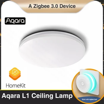 Aqara Akıllı Tavan led ışık L1-350 Zigbee 3.0 Renk Sıcaklığı Led ışıkları için Çalışmak Apple Homekit Mijia APP yatak odası lambası