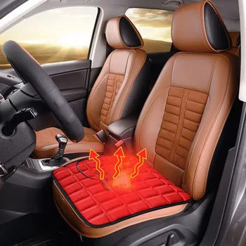 Araba ısıtma yastığı Rahat Koltuk İsıtıcı USB sigara Kablosu Hızlı ısıtma Elektrikli Kış Sıcak Sıcaklık Ayarlanabilir