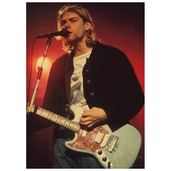 Eksik Şarkıcı Kurt Cobain, 5D Diy Elmas Boyama Çapraz Dikiş Kitleri Elmas Nakış Çapraz Dikiş Ev Dekorasyon WG2669