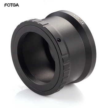 FOTGA T2-NEX Telefoto Ayna lens adaptörü Halka Sony NEX E-Mount kameralar eklemek için T2 / T dağı lens