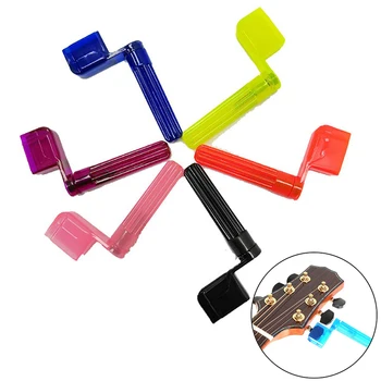 Gitar teli Sarıcı Hızlı Hızlı Peg Çektirme Köprüsü Pin Sökücü Aracı Akustik Elektro Gitar Acc Renk Rastgele