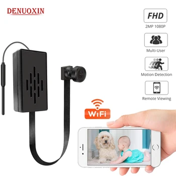 HD WiFi IP kamera 24 Saat Video Kayıt Mini Taşınabilir 4K Kamera Hareket Algılama Gözetim bebek izleme monitörü 600mAh Pil