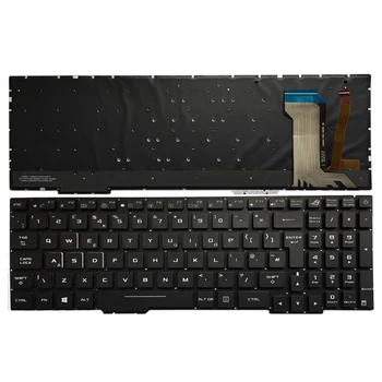 İNGILTERE Laptop Klavye İçin ASUS GL553 GL553V GL553VW ZX553VD ZX53V ZX73 FX553VD FX53VD FX753VD FZ53V klavye arkadan aydınlatmalı