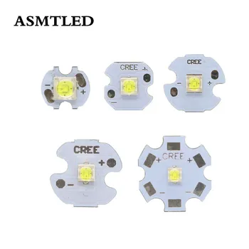 LED CREE XML2 XM-L2 T6 Yüksek Güç LED Verici Çip Ampul Beyaz PCB 8mm 12mm 14mm 16mm 20mm LED lamba ışığı Beyaz Bakır PCB