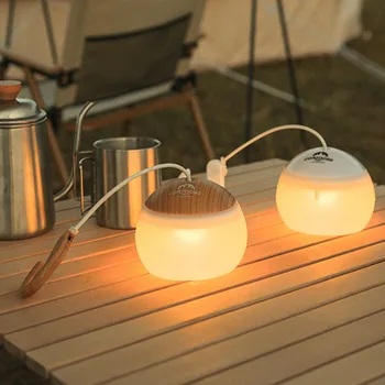 Mini taşınabilir kamp ışıkları LED fenerler lamba asılı açık çadır bahçe acil kamp gece Lambası açık çadır bahçe