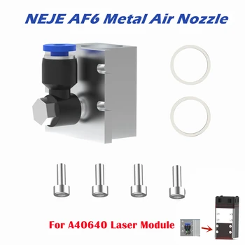 NEJE AF-6 / AF-8 / KF-8 CNC Metal Hava Memesi NEJE A40640 / A40630 / N40630 Lazer Modülü Yüksek Basınç Max 1.5 Mpa