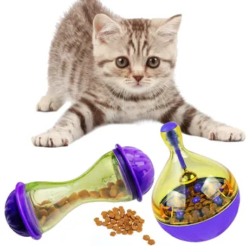 Pet Köpek Oyun Kase Besleyici Kedi Besleme Oyuncaklar Pet Tumbler Kaçak Gıda Topu Pet Eğitim Egzersiz Oyun Kase Gamelle Comedero Gato