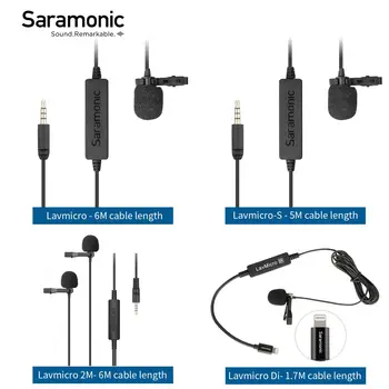 Saramonic LavMicro Serisi Yayın Kaliteli Yaka Mikrofonu İOS Android cihazlar için Mac PC Tabletler Kamera Vlog Podcast Raporu