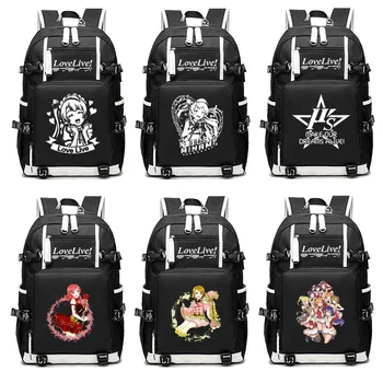Sıcak Sırt çantası Canlı Omuz Çanta Erkek Ve Kadın Sırt çantası Açık Çanta Kotori Minami Anime Cosplay Aşk Schoolbag 