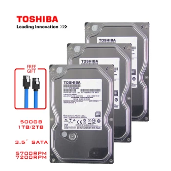 TOSHIBA 4 TB 2 TB 1 TB 500 GB Dahili Sabit Disk Sabit Disk HDD HD SATA III 3.5