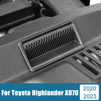 Toyota Highlander için XU70 Kluger 2020 2021 2022 2023 Hibrid Araba Motoru HAVA GİRİŞİ Maskesi Kılıf Kapak Sticker İç Aksesuarları