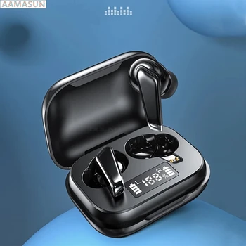 TWS kablosuz bluetooth mikrofonlu kulaklık Bluetooth 5.0 Dokunmatik Kontrol Su Geçirmez Kulaklık Oyun kablosuz kulaklıklar