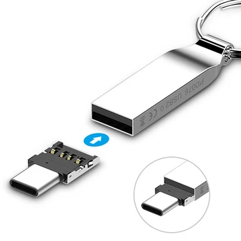 USB-C Konnektör Tipi C USB 3.1 Tip-C Erkek USB Dişi OTG Adaptör Dönüştürücü Android tablet telefon Flash Sürücü U Disk