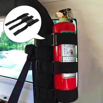 Yangın Söndürücü Tutucu Jeep Aksesuarları için Evrensel Roll Bar ayarlanabilir braket UTV Kamyon için