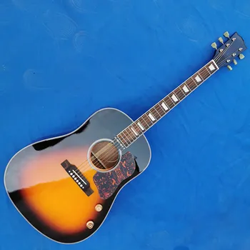 Ücretsiz Kargo 41 inç Akustik Gitar + Ücretsiz Kurulum Ahşap Elektrik Kombine Seçici Guitara acustica Akustik Elektrik Gu